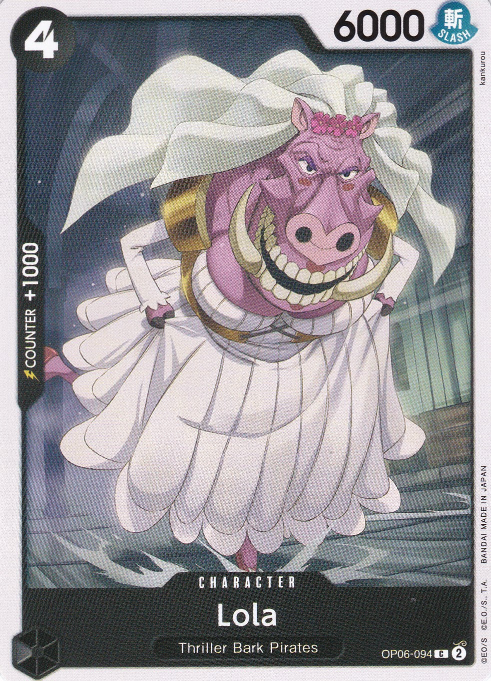 Lola (OP06-094) - Uncommon - Wings of the Captain