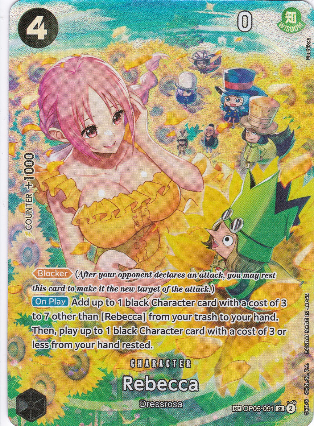 Rebecca (OP05-091) - Special Rare - Wings of the Captain