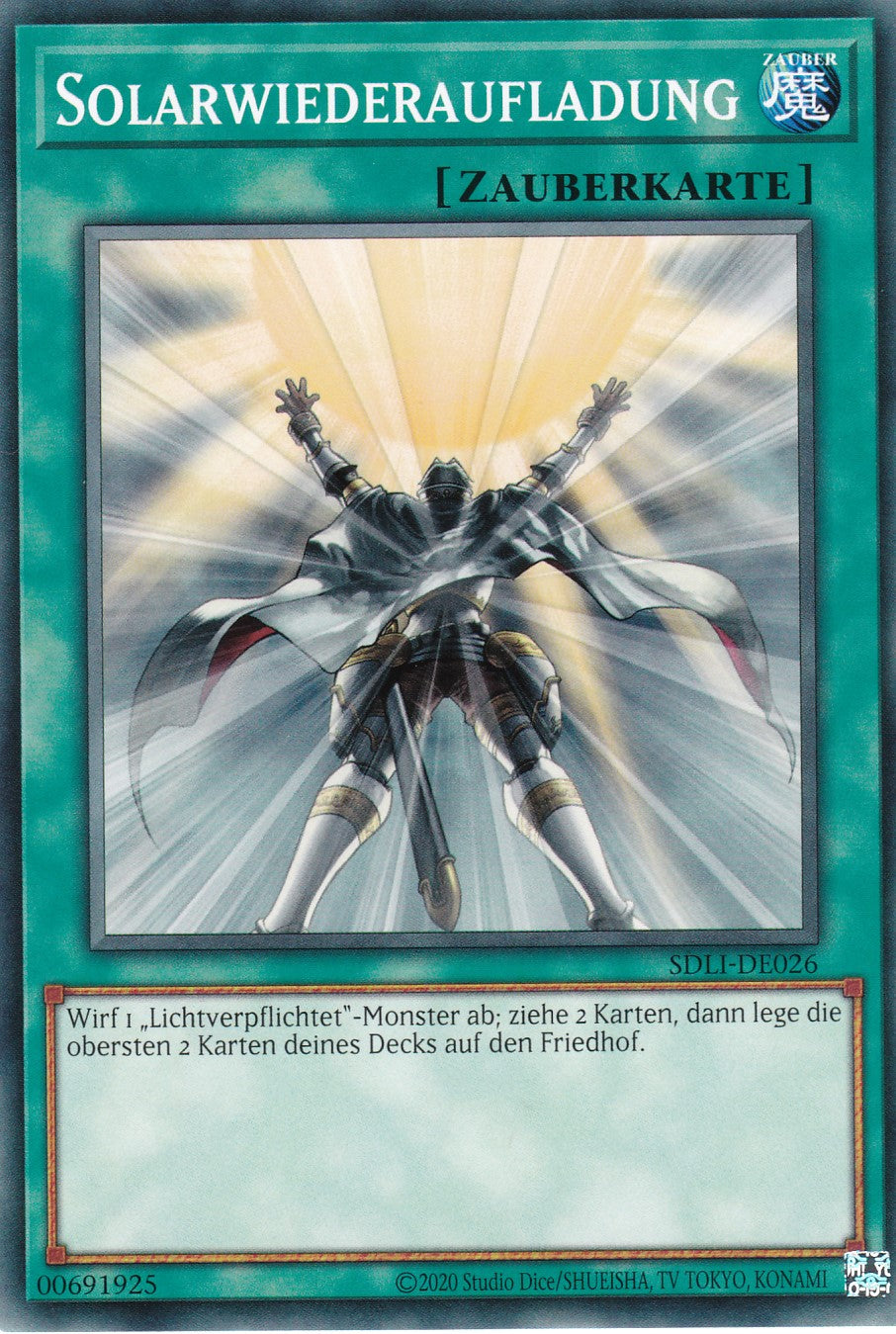 Solarwiederaufladung - SDLI-DE026 - Common - Deutsch - Unlimitierte Auflage - Structure Deck: The Realm of Light Einzelkarten