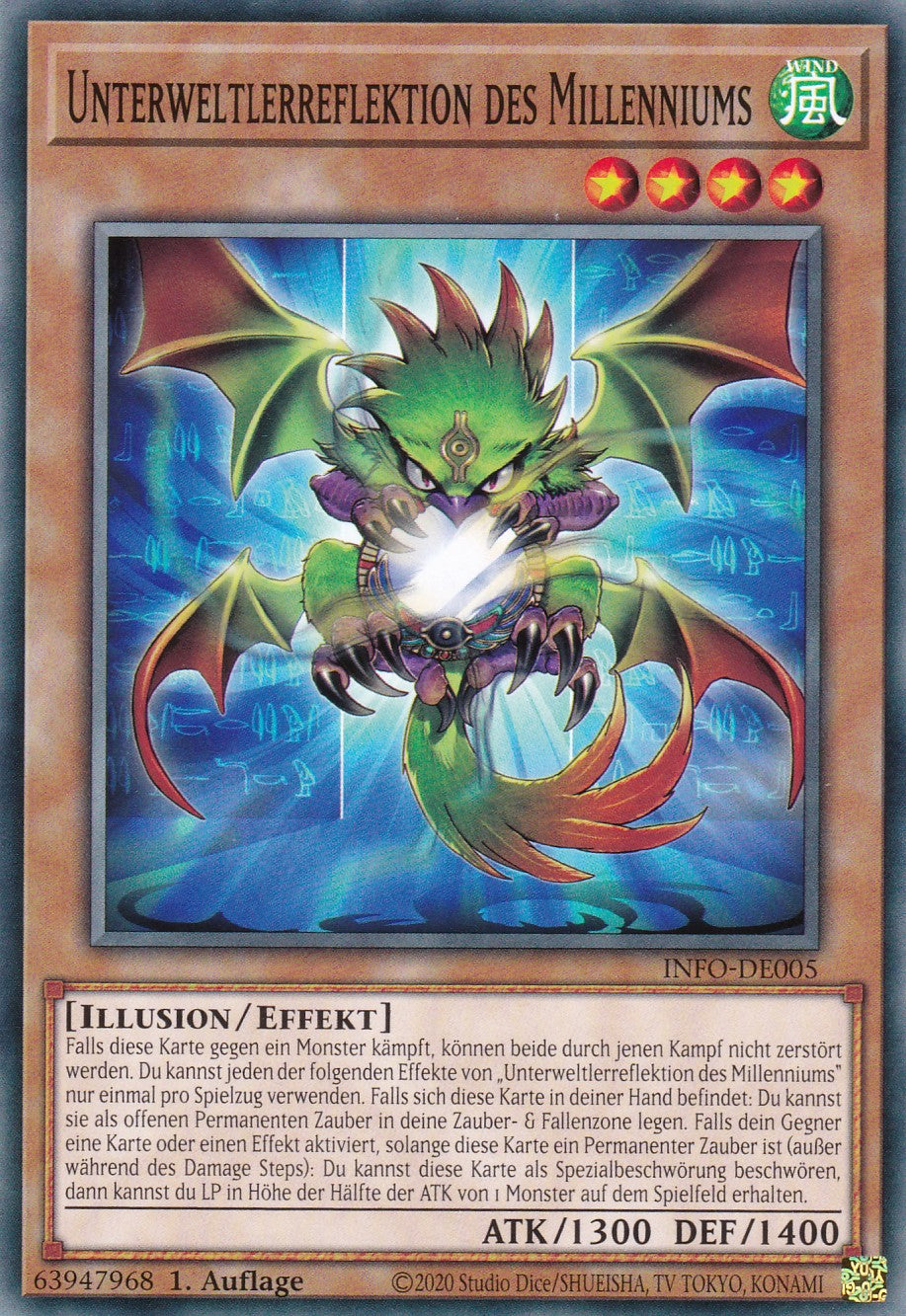 Unterweltlerreflektion des Millenniums - INFO-DE005 - Common - Deutsch - 1. Auflage - The Infinite Forbidden