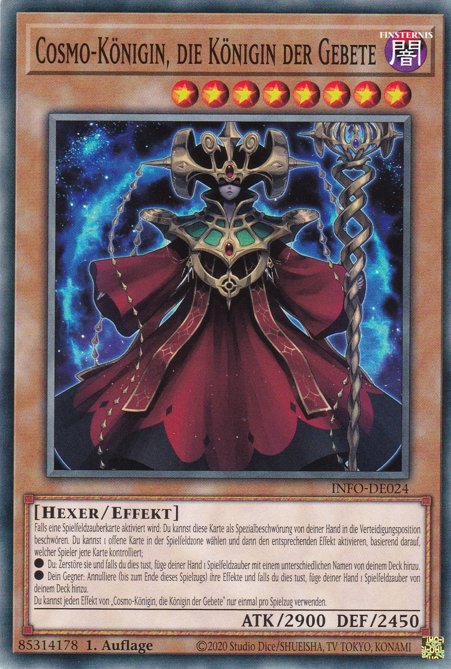 Cosmo-Königin, die Königin der Gebete - INFO-DE024 - Common - Deutsch - 1. Auflage - The Infinite Forbidden