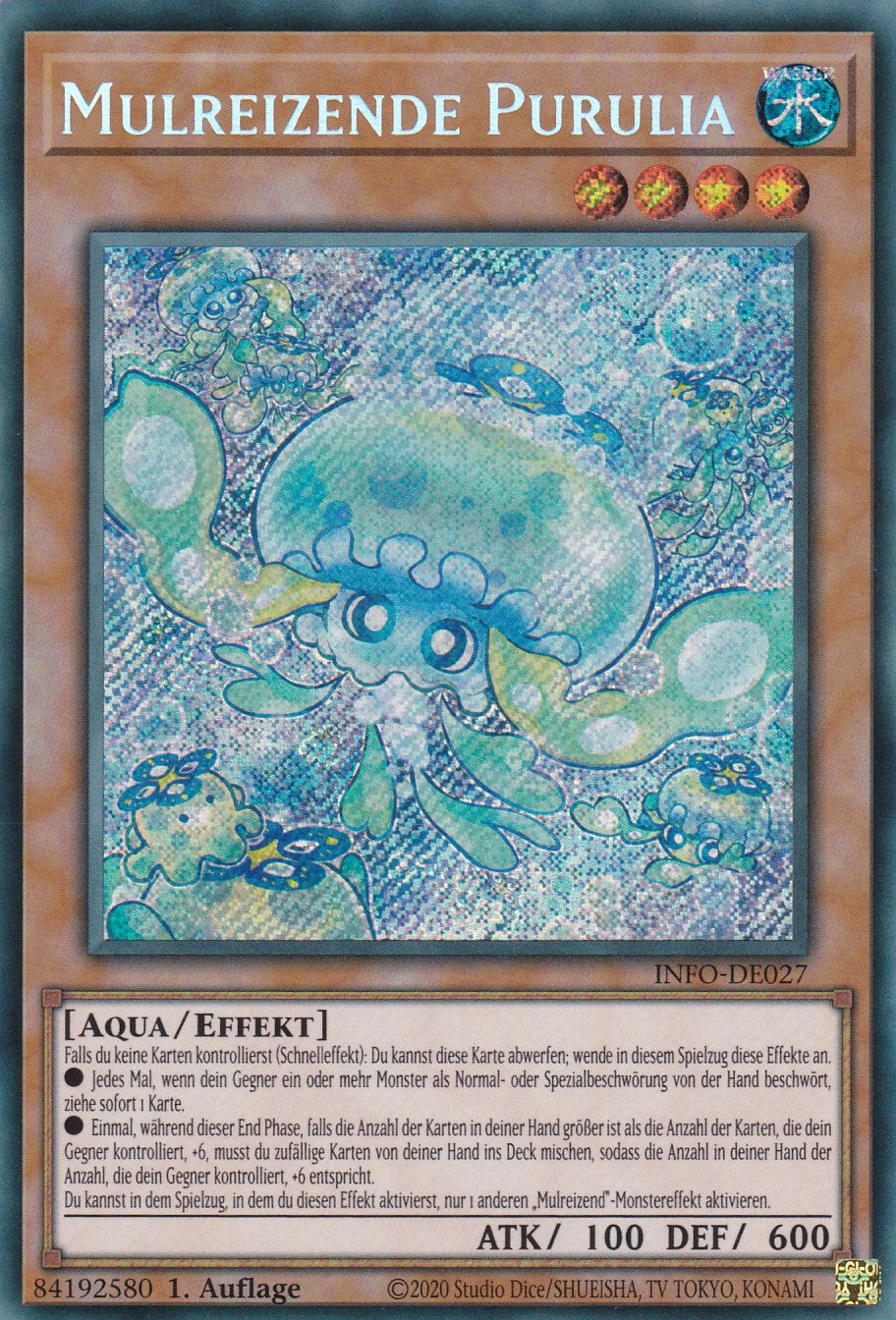 Mulreizende Purulia - INFO-DE027 - Secret Rare - Deutsch - 1. Auflage - The Infinite Forbidden