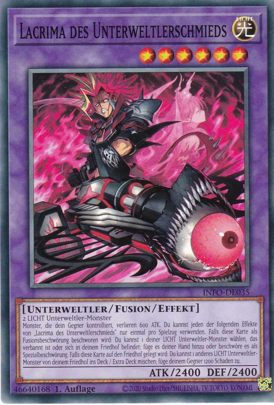 Lacrima des Unterweltlerschmieds - INFO-DE035 - Common - Deutsch - 1. Auflage - The Infinite Forbidden