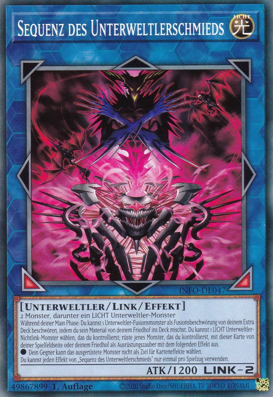 Sequenz des Unterweltlerschmieds - INFO-DE047 - Common - Deutsch - 1. Auflage - The Infinite Forbidden