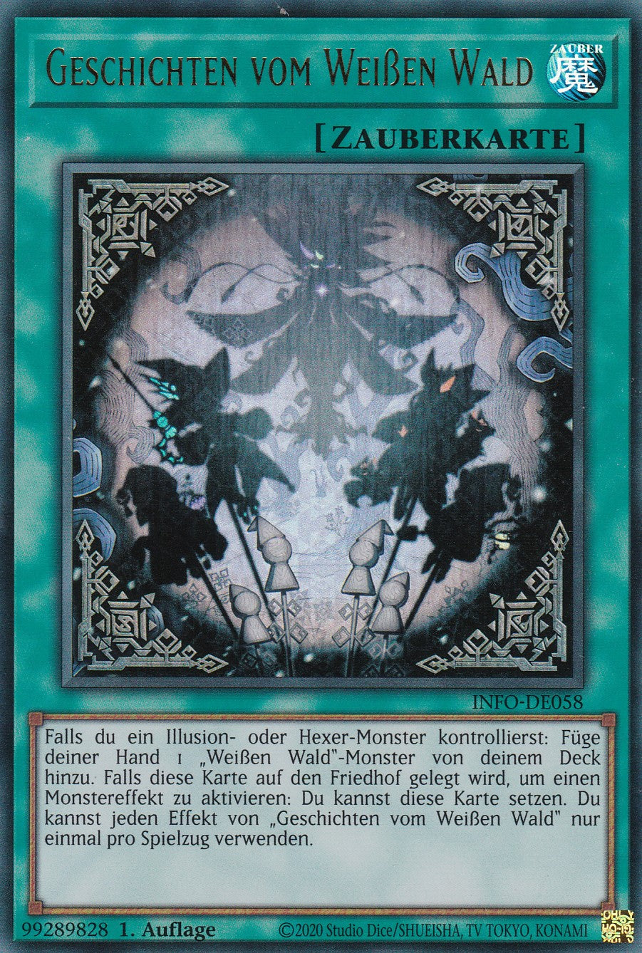 Geschichten vom Weißen Wald - INFO-DE058 - Ultra Rare - Deutsch - 1. Auflage - The Infinite Forbidden