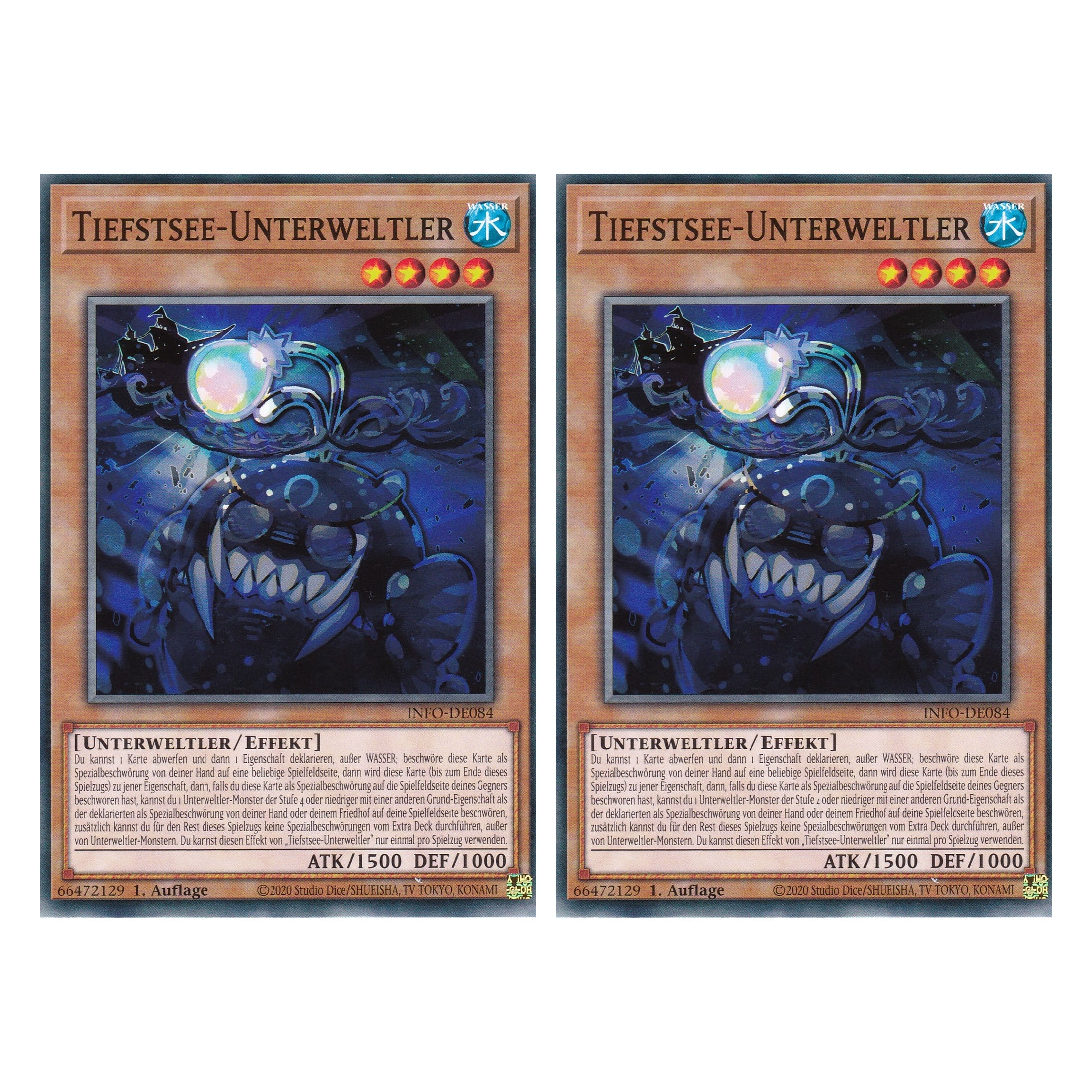 Tiefstsee-Unterweltler - INFO-DE084 - Common - Deutsch - 1. Auflage - The Infinite Forbidden - Duo Set (2 Stück) - Yu-Gi-Oh!