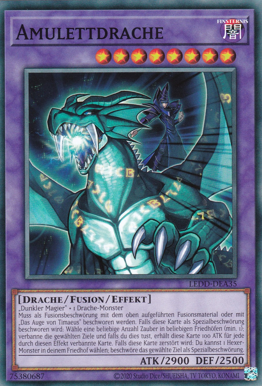 Amulettdrache - LEDD-DEA35 - Common - Deutsch - Unlimitierte Auflage - Legendary Dragon Decks