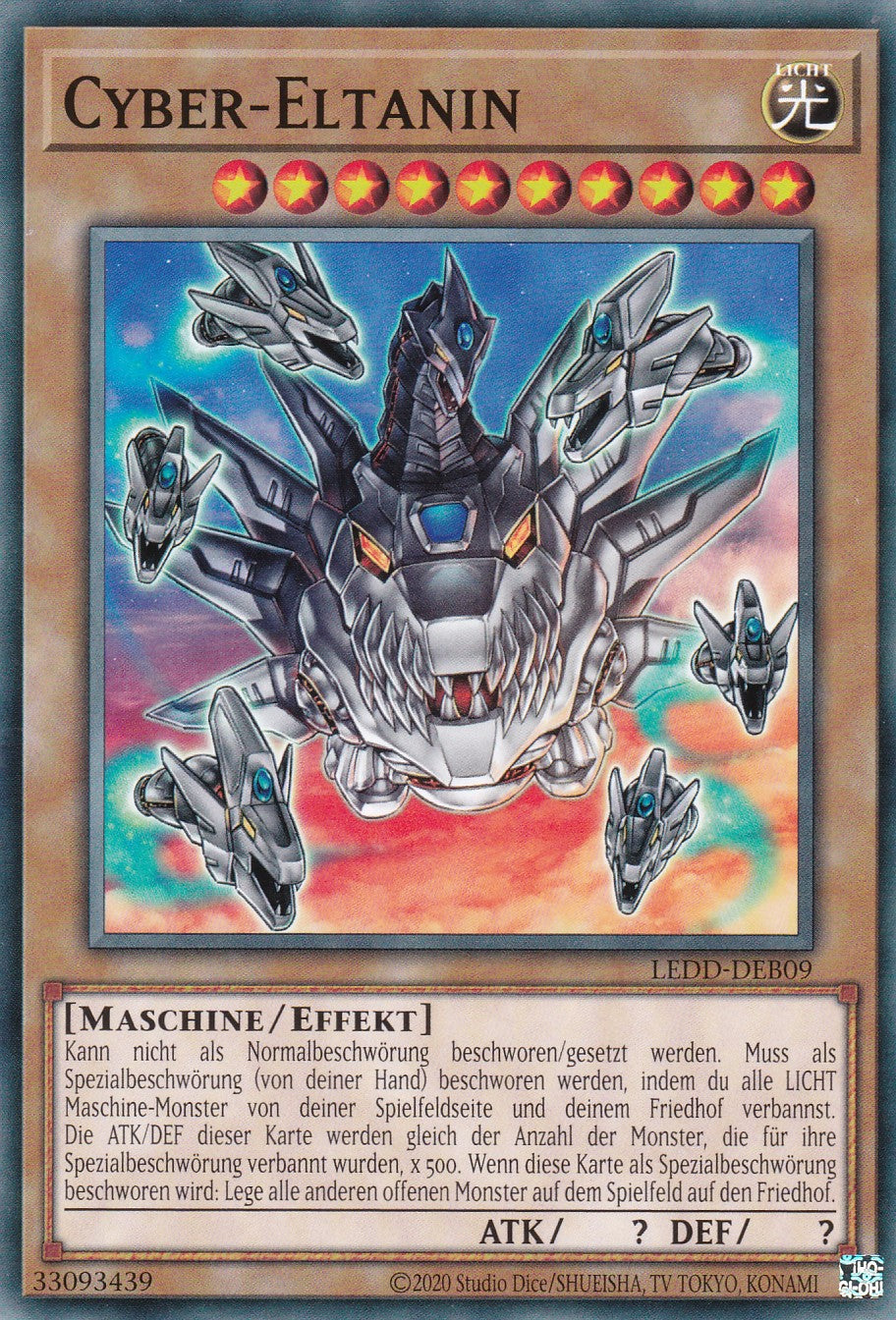 Cyber-Eltanin - LEDD-DEB09 - Common - Deutsch - Unlimitierte Auflage - Legendary Dragon Decks