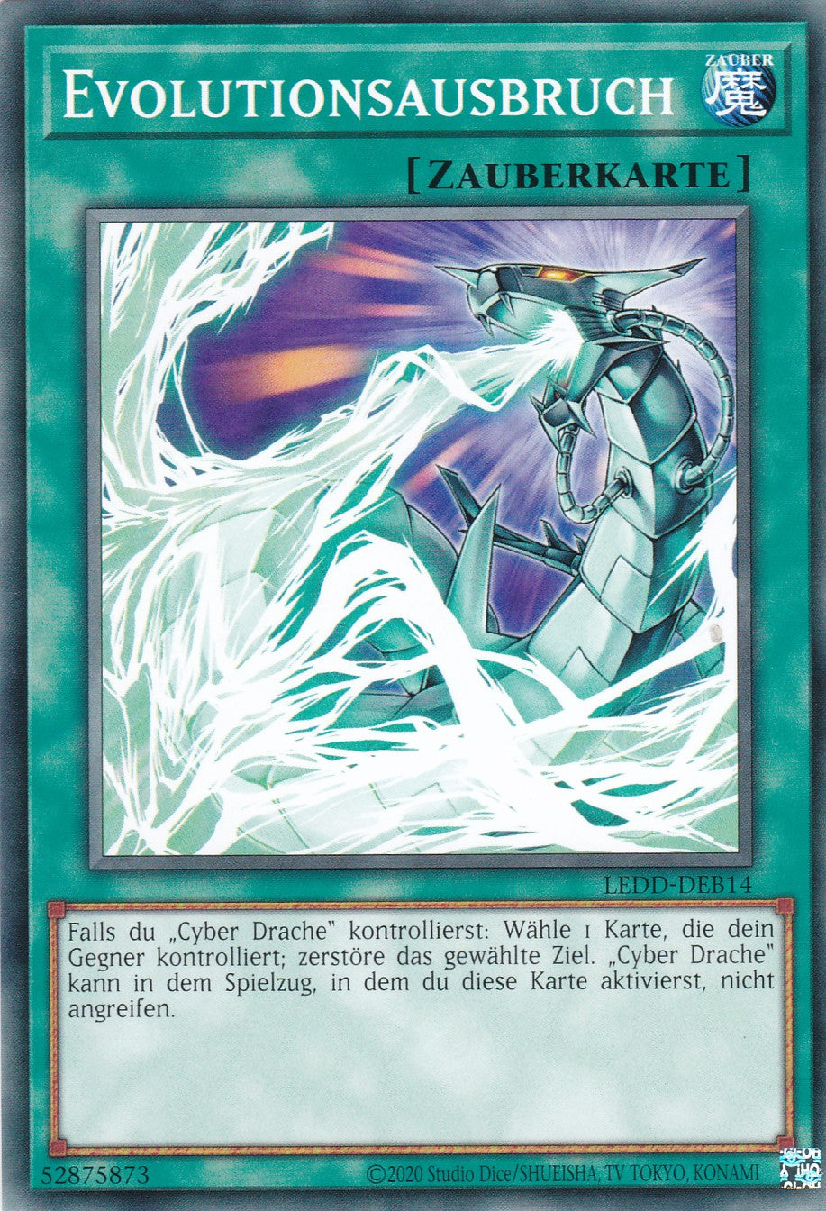 Evolutionsausbruch - LEDD-DEB14 - Common - Deutsch - Unlimitierte Auflage - Legendary Dragon Decks