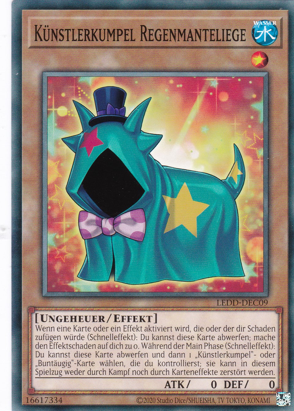 Künstlerkumpel Regenmanteliege - LEDD-DEC09 - Common - Deutsch - Unlimitierte Auflage - Legendary Dragon Decks