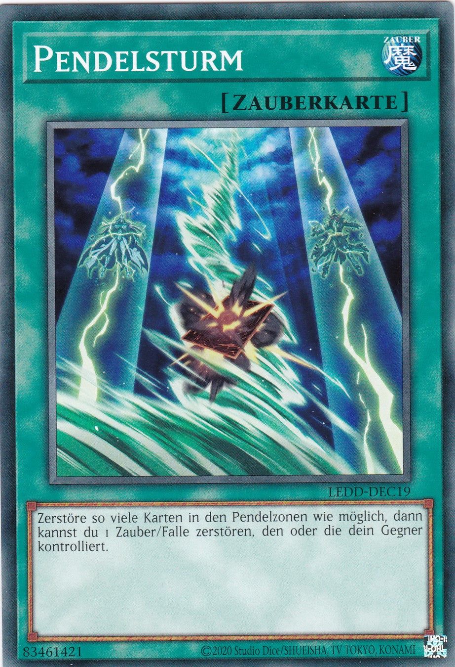 Pendelsturm - LEDD-DEC19 - Common - Deutsch - Unlimitierte Auflage - Legendary Dragon Decks