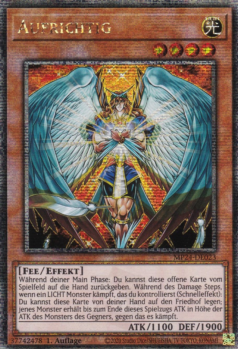 Aufrichtig - MP24-DE023 - Quarter Century Secret Rare - Deutsch - 1. Auflage - 25th Anniversary Tin: Dueling Mirrores