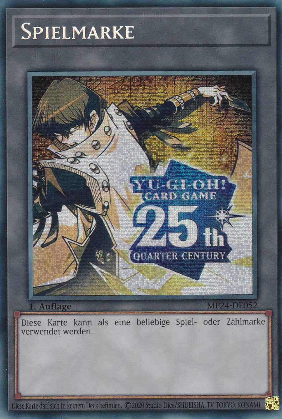 Token (Seto Kaiba - 25th Anniversary) - MP24-DE052 - Secret Rare - Deutsch - 1. Auflage - 25th Anniversary Tin: Dueling Mirrores