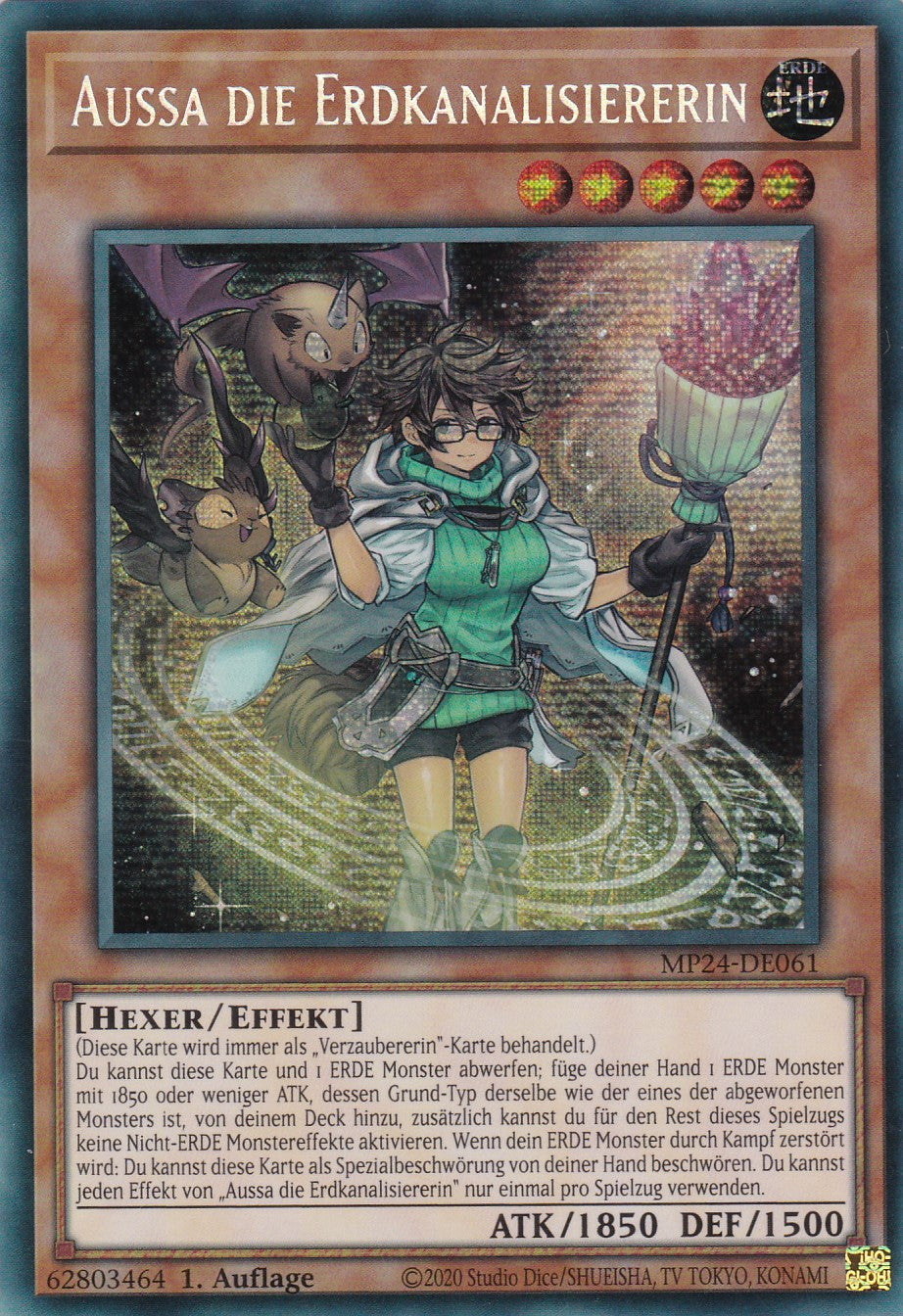 Aussa die Erdkanalisiererin - MP24-DE061 - Secret Rare - Deutsch - 1. Auflage - 25th Anniversary Tin: Dueling Mirrores