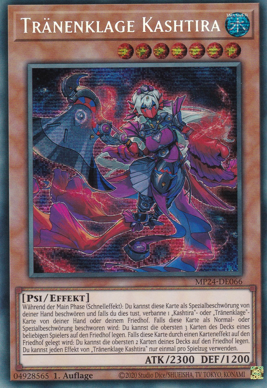 Tränenklage Kashtira - MP24-DE066 - Secret Rare - Deutsch - 1. Auflage - 25th Anniversary Tin: Dueling Mirrores