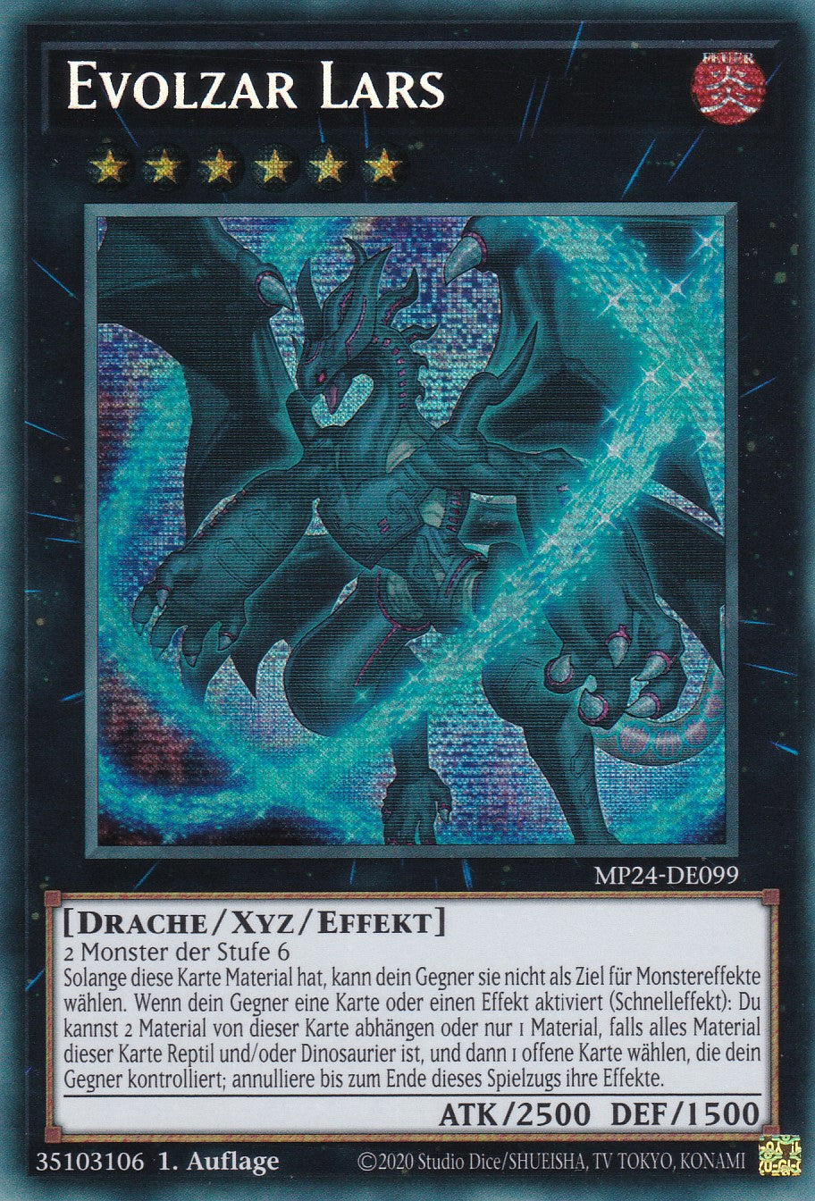 Evolzar Lars - MP24-DE099 - Secret Rare - Deutsch - 1. Auflage - 25th Anniversary Tin: Dueling Mirrores