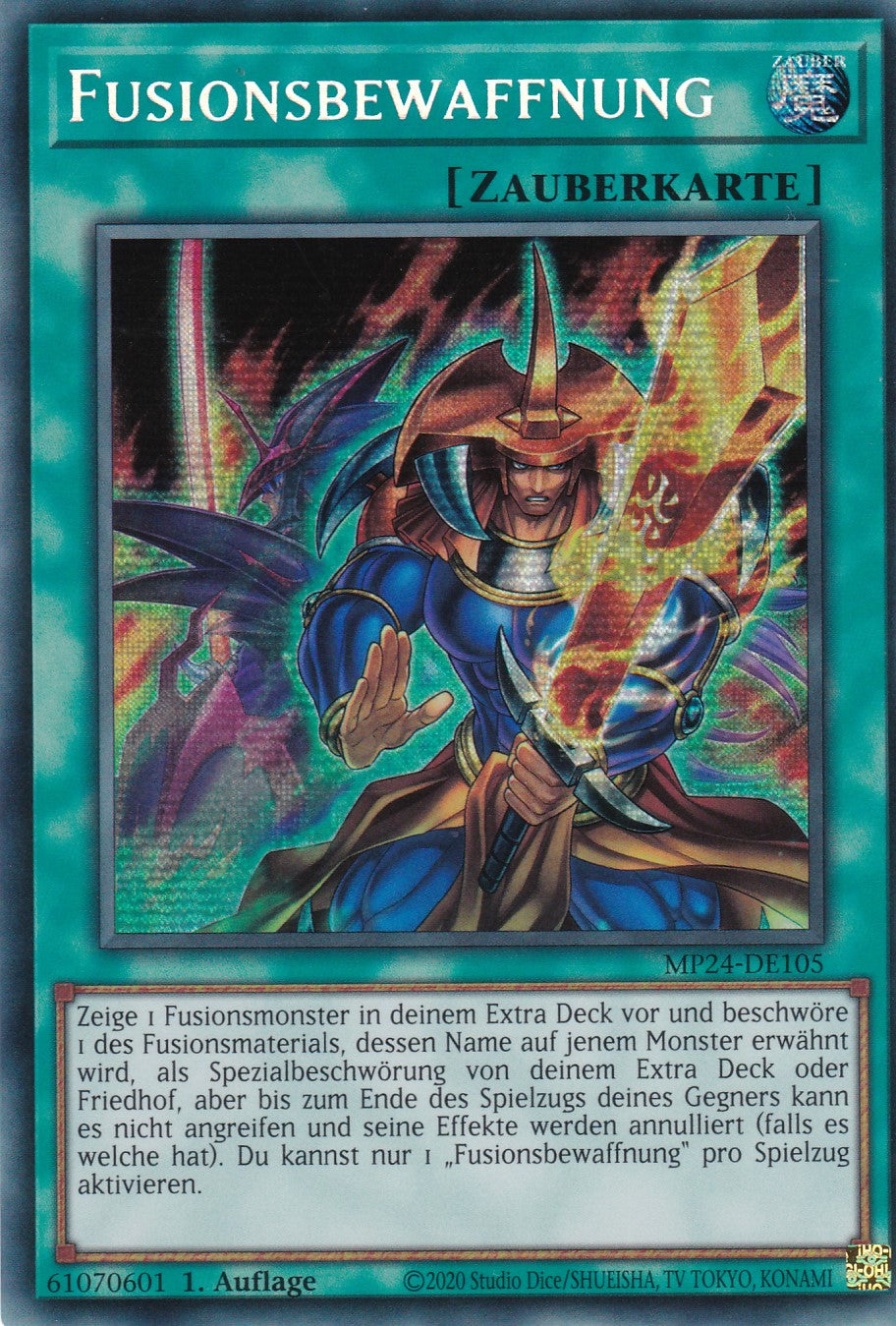 Fusionsbewaffnung - MP24-DE105 - Secret Rare - Deutsch - 1. Auflage - 25th Anniversary Tin: Dueling Mirrores