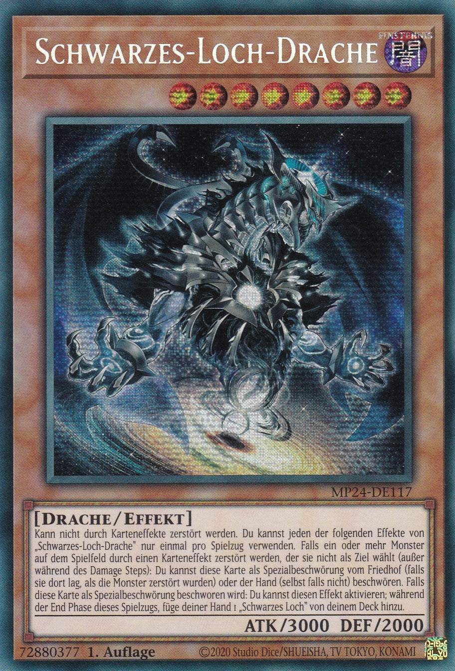 Schwarzes-Loch-Drache - MP24-DE117 - Secret Rare - Deutsch - 1. Auflage - 25th Anniversary Tin: Dueling Mirrores