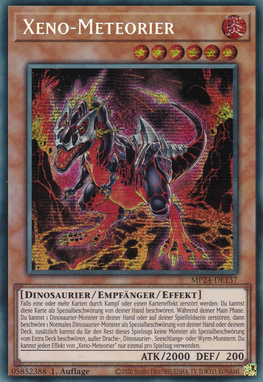 Xeno-Meteorier - MP24-DE137 - Secret Rare - Deutsch - 1. Auflage - 25th Anniversary Tin: Dueling Mirrores