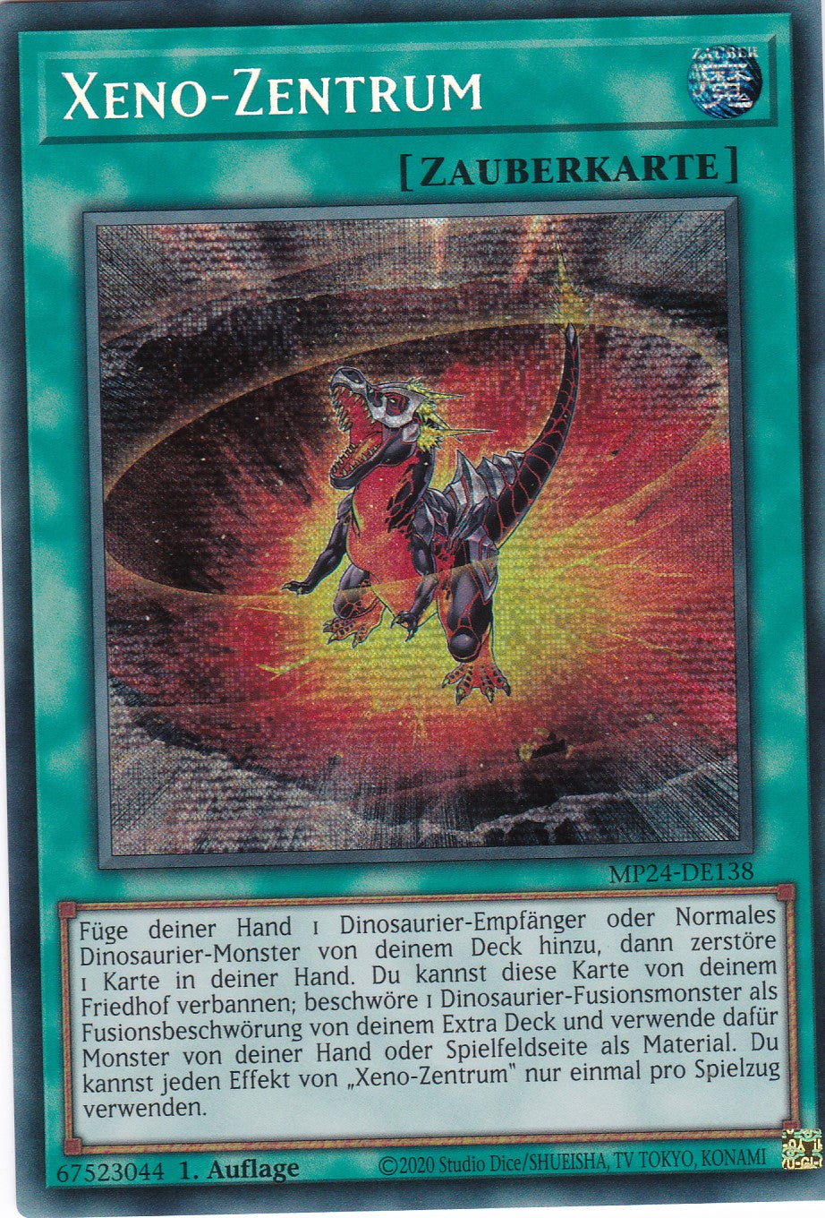 Xeno-Zentrum - MP24-DE138 - Secret Rare - Deutsch - 1. Auflage - 25th Anniversary Tin: Dueling Mirrores