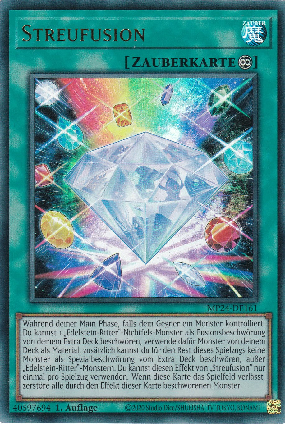 Streufusion - MP24-DE161 - Ultra Rare - Deutsch - 1. Auflage - 25th Anniversary Tin: Dueling Mirrores