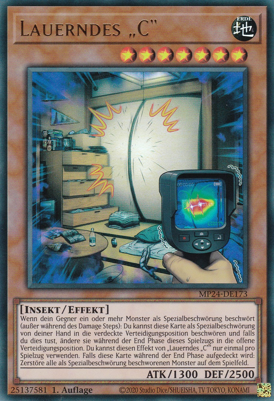 Lauerndes „C“ - MP24-DE173 - Ultra Rare - Deutsch - 1. Auflage - 25th Anniversary Tin: Dueling Mirrores