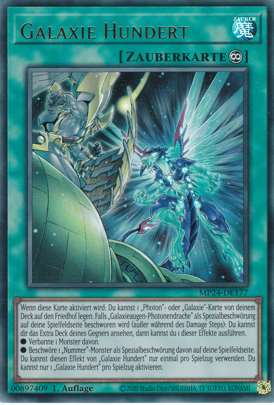 Galaxie Hundert - MP24-DE177 - Ultra Rare - Deutsch - 1. Auflage - 25th Anniversary Tin: Dueling Mirrores