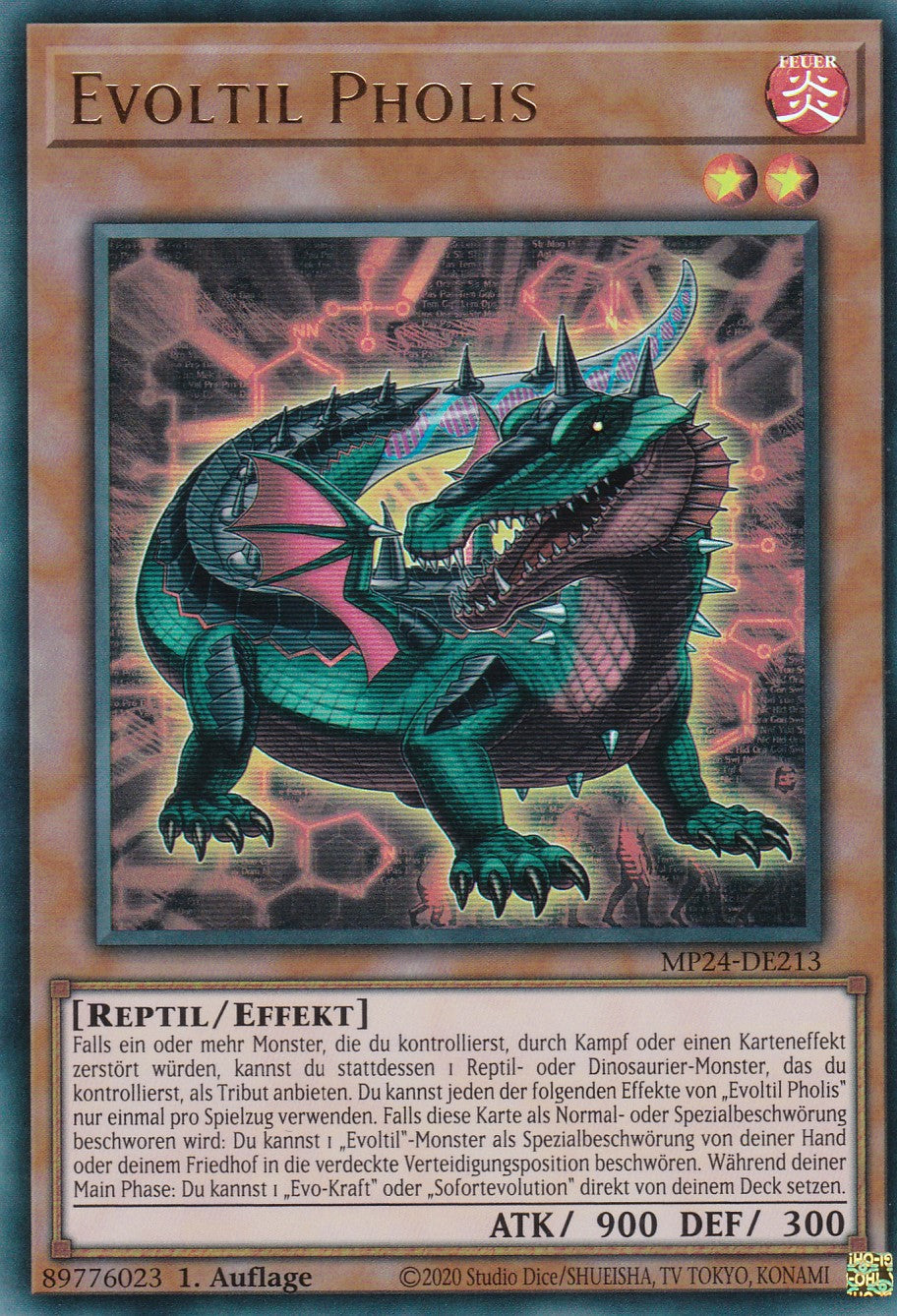 Evoltil Pholis - MP24-DE213 - Ultra Rare - Deutsch - 1. Auflage - 25th Anniversary Tin: Dueling Mirrores