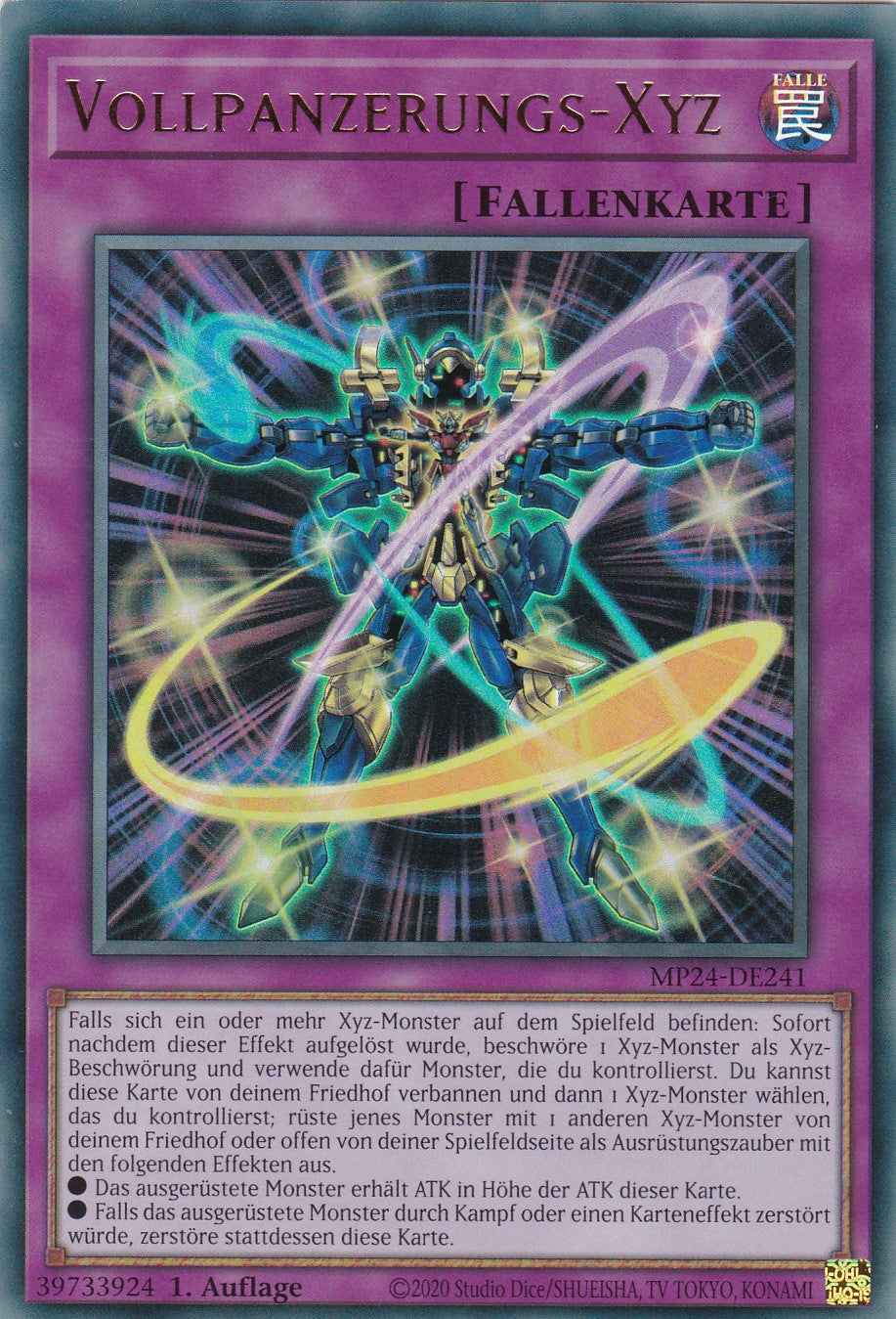 Vollpanzerungs-Xyz - MP24-DE241 - Ultra Rare - Deutsch - 1. Auflage - 25th Anniversary Tin: Dueling Mirrores