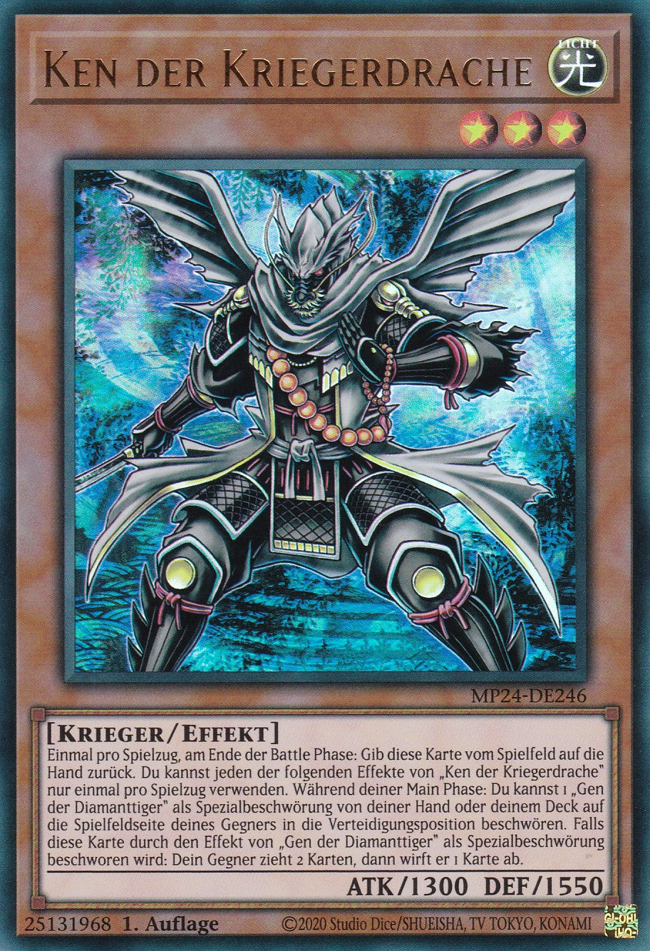 Ken der Kriegerdrache - MP24-DE246 - Ultra Rare - Deutsch - 1. Auflage - 25th Anniversary Tin: Dueling Mirrores