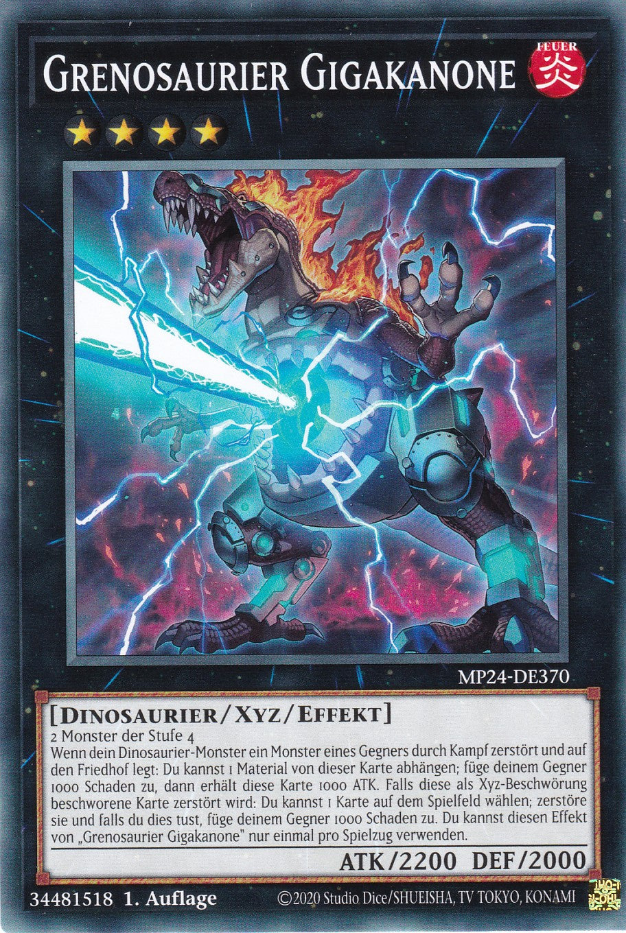 Grenosaurier Gigakanone - MP24-DE370 - Common - Deutsch - 1. Auflage - 25th Anniversary Tin: Dueling Mirrores