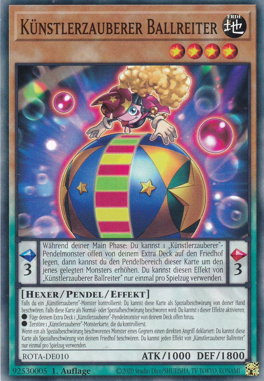 Künstlerzauberer Ballreiter - ROTA-DE010 - Common - Deutsch - 1. Auflage - Rage of the Abyss