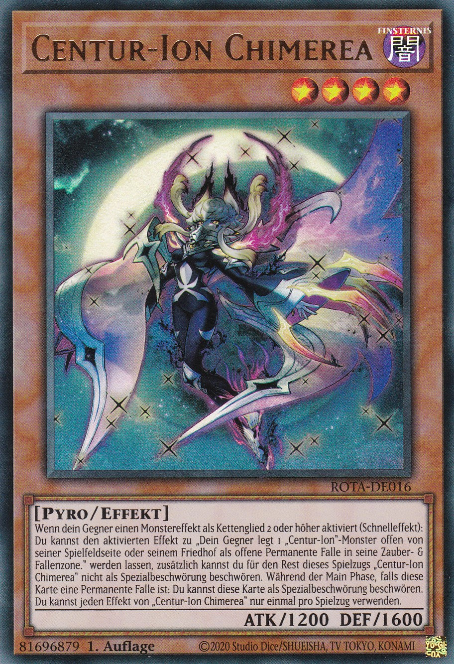 Centur-Ion Chimerea - ROTA-DE016 - Ultra Rare - Deutsch - 1. Auflage - Rage of the Abyss
