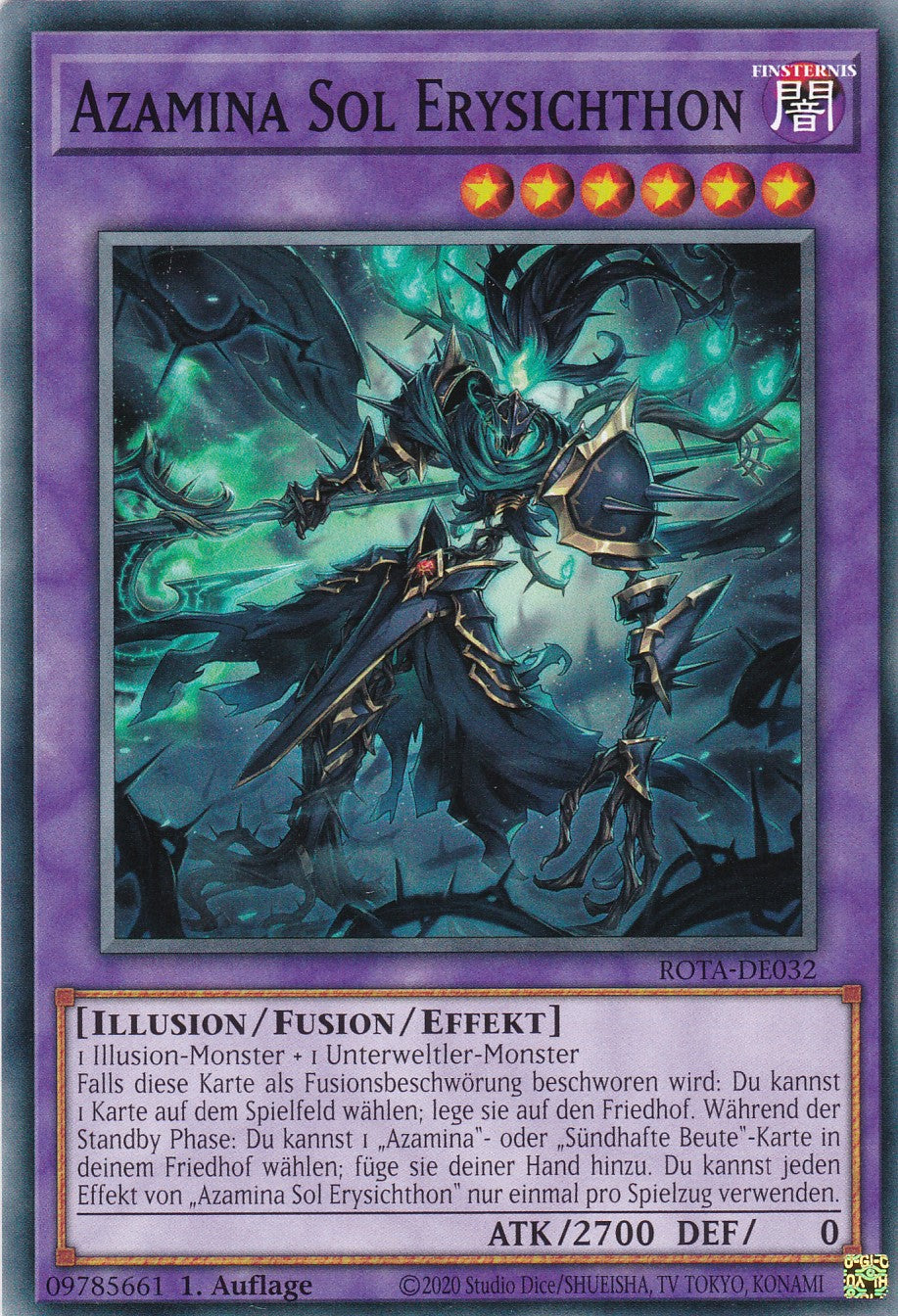 Azamina Sol Erysichthon - ROTA-DE032 - Common - Deutsch - 1. Auflage - Rage of the Abyss