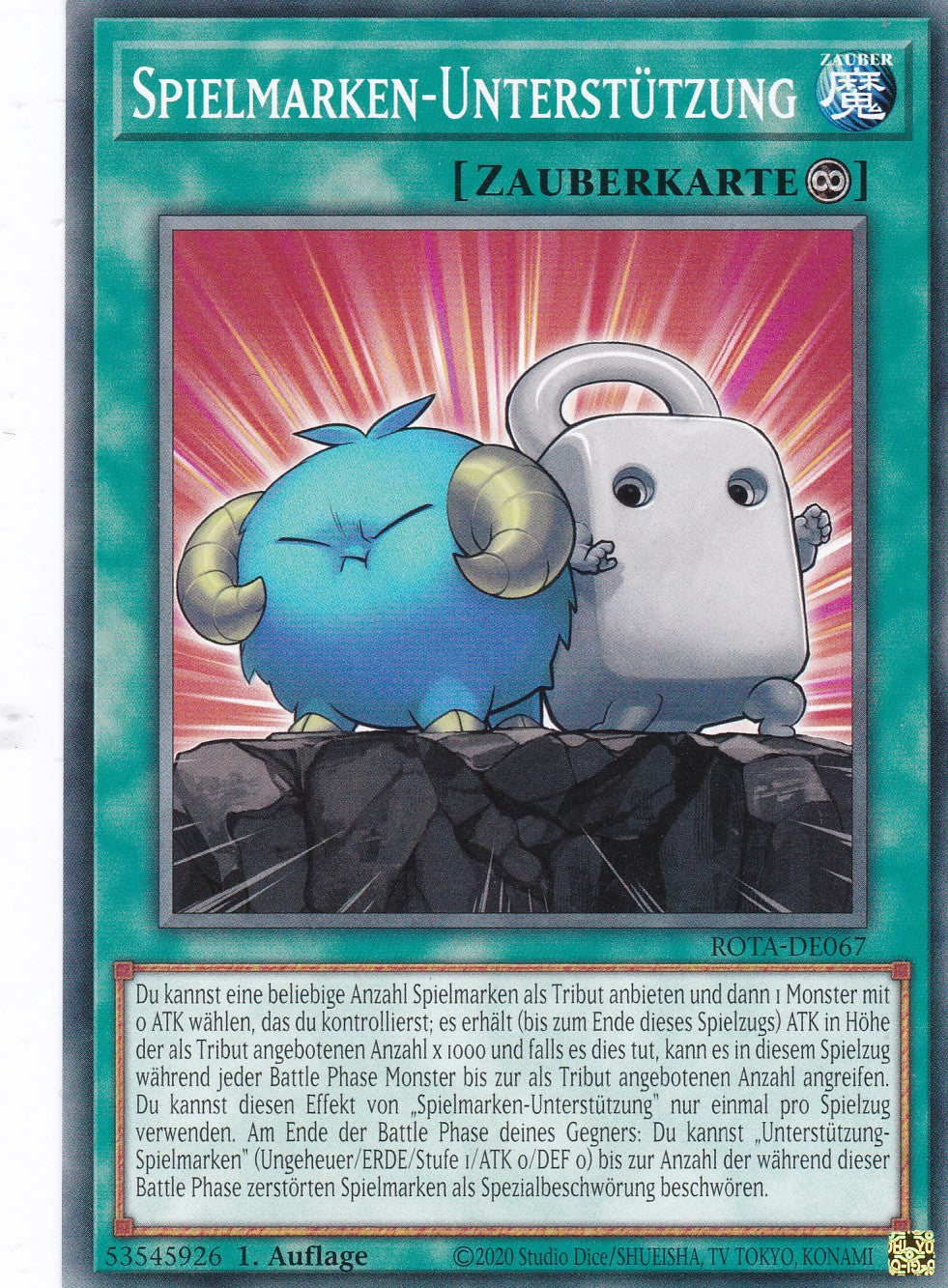 Spielmarken-Unterstützung - ROTA-DE067 - Common - Deutsch - 1. Auflage - Rage of the Abyss