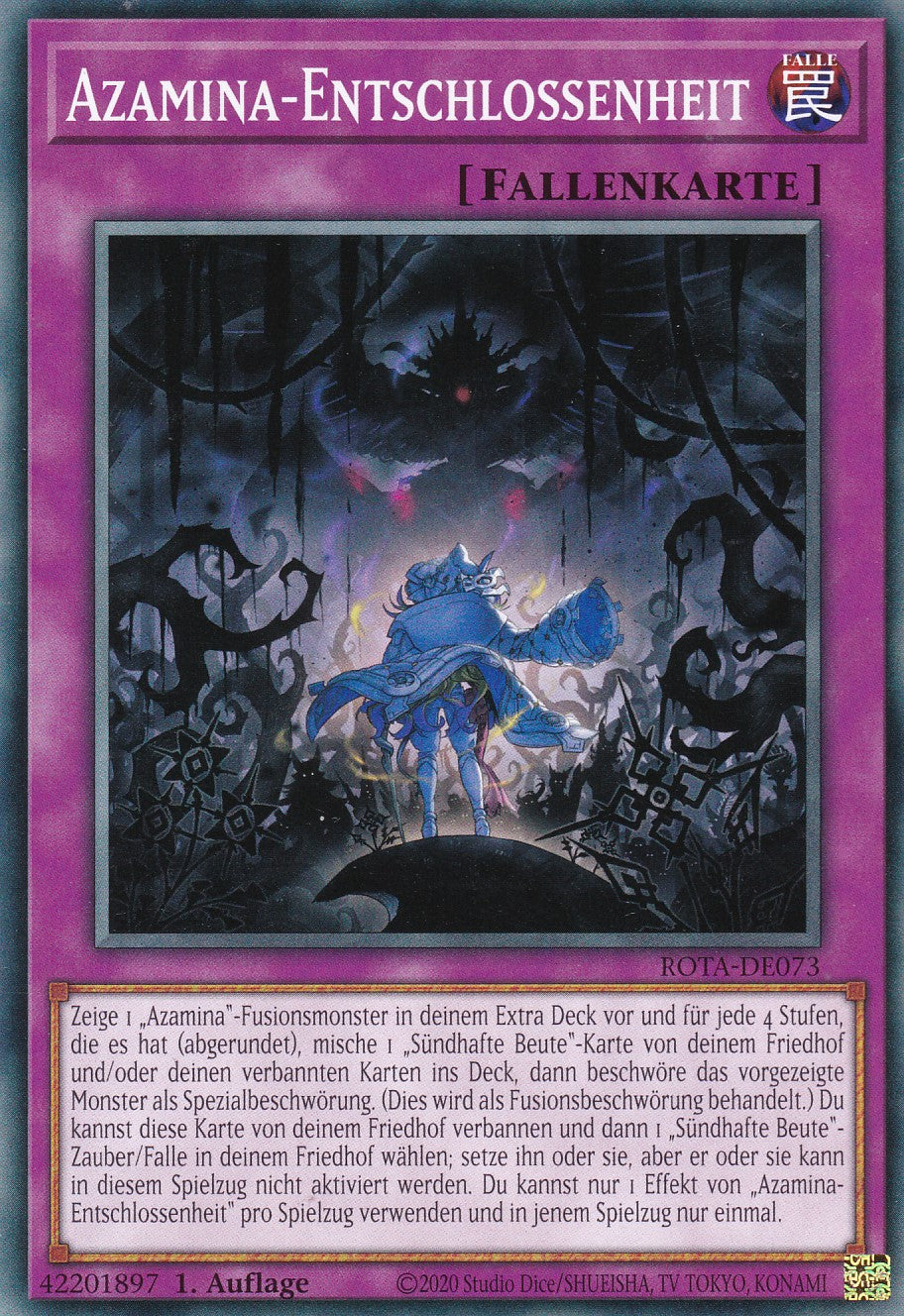 Azamina-Entschlossenheit - ROTA-DE073 - Common - Deutsch - 1. Auflage - Rage of the Abyss