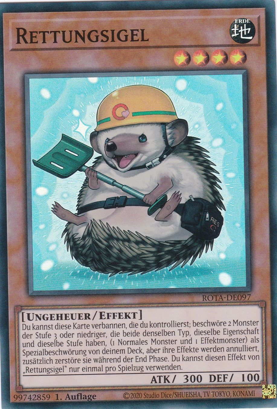 Rettungsigel - ROTA-DE097 - Super Rare - Deutsch - 1. Auflage - Rage of the Abyss