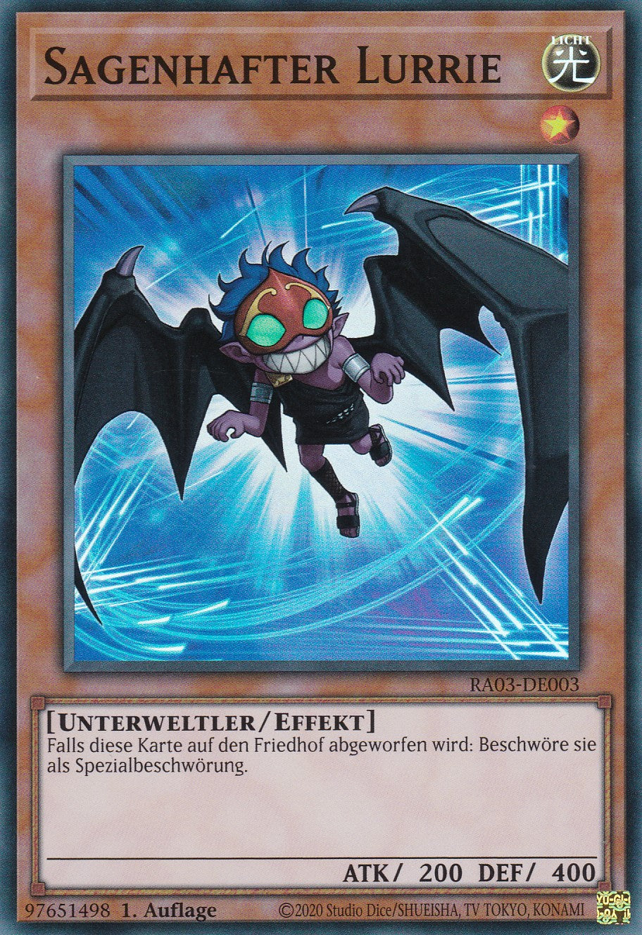 Sagenhafter Lurrie - RA03-DE003 - Super Rare - Deutsch - 1. Auflage - Quarter Century Bonanza