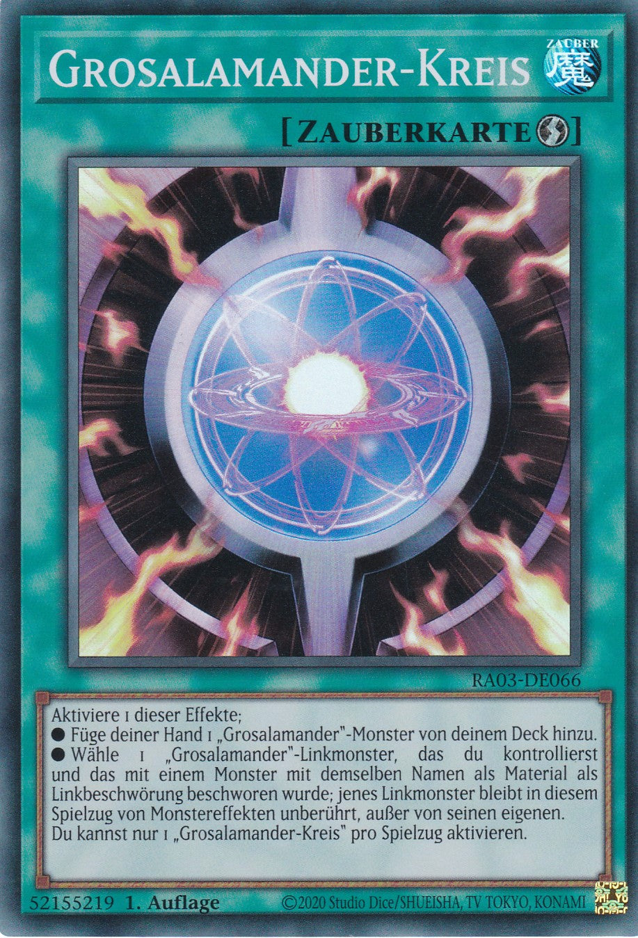 Grosalamander-Kreis - RA03-DE066 - Super Rare - Deutsch - 1. Auflage - Quarter Century Bonanza