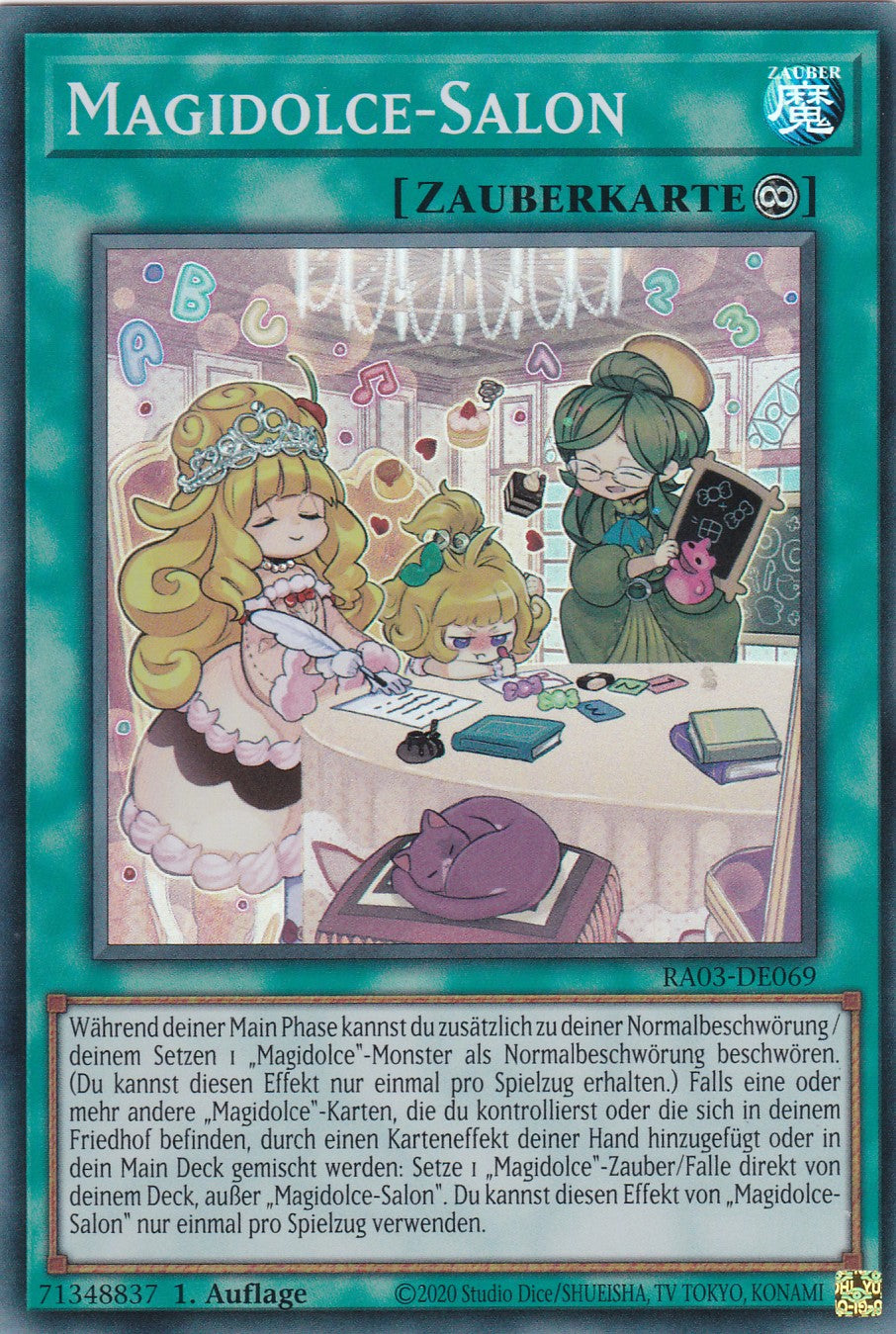 Magidolce-Salon - RA03-DE069 - Super Rare - Deutsch - 1. Auflage - Quarter Century Bonanza