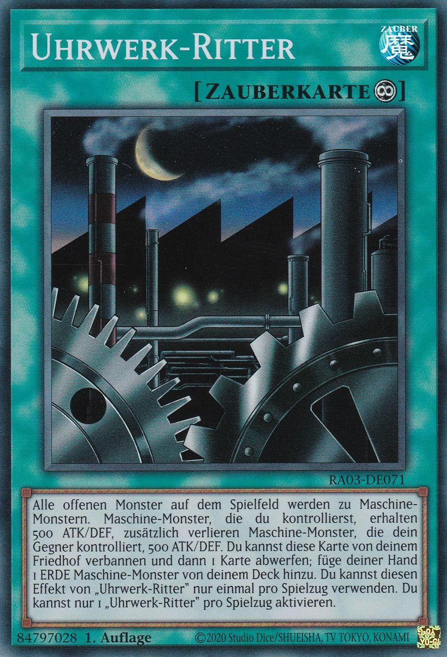 Uhrwerk-Ritter - RA03-DE071 - Super Rare - Deutsch - 1. Auflage - Quarter Century Bonanza