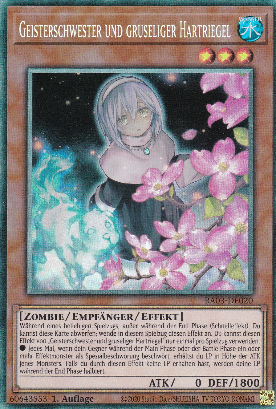 Geisterschwester und gruseliger Hartriegel - RA03-DE020 - Collector Rare - Deutsch - 1. Auflage - Quarter Century Bonanza