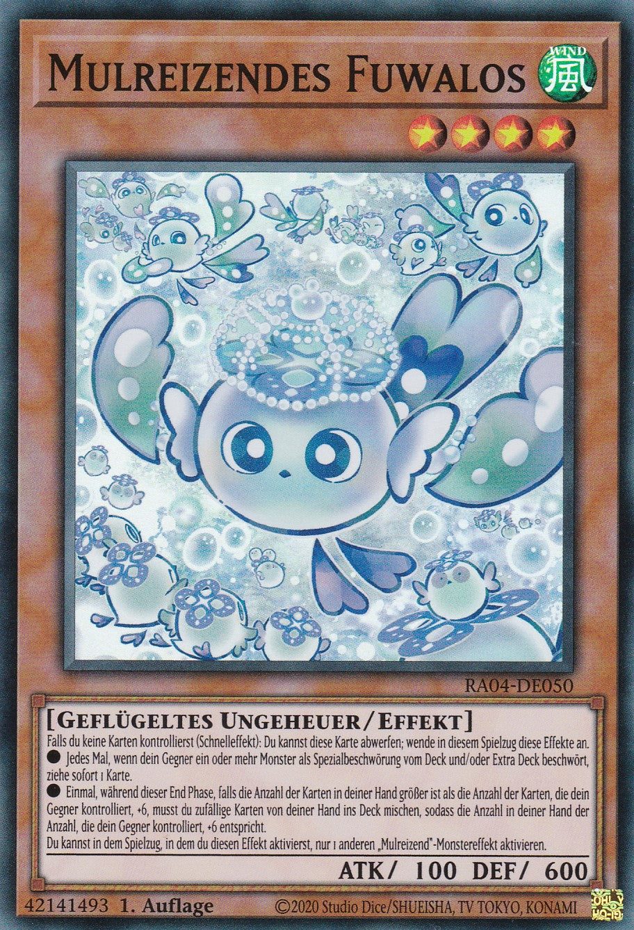 Mulreizendes Fuwalos - RA04-DE050 - Super Rare - Deutsch - 1. Auflage - Quarter Century Stampede