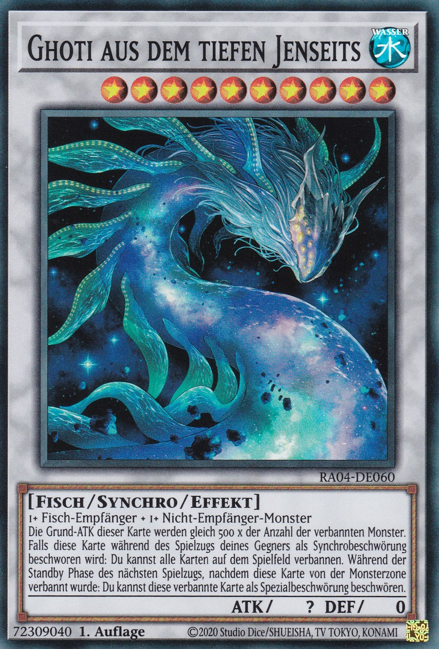 Ghoti aus dem tiefen Jenseits - RA04-DE060 - Super Rare - Deutsch - 1. Auflage - Quarter Century Stampede