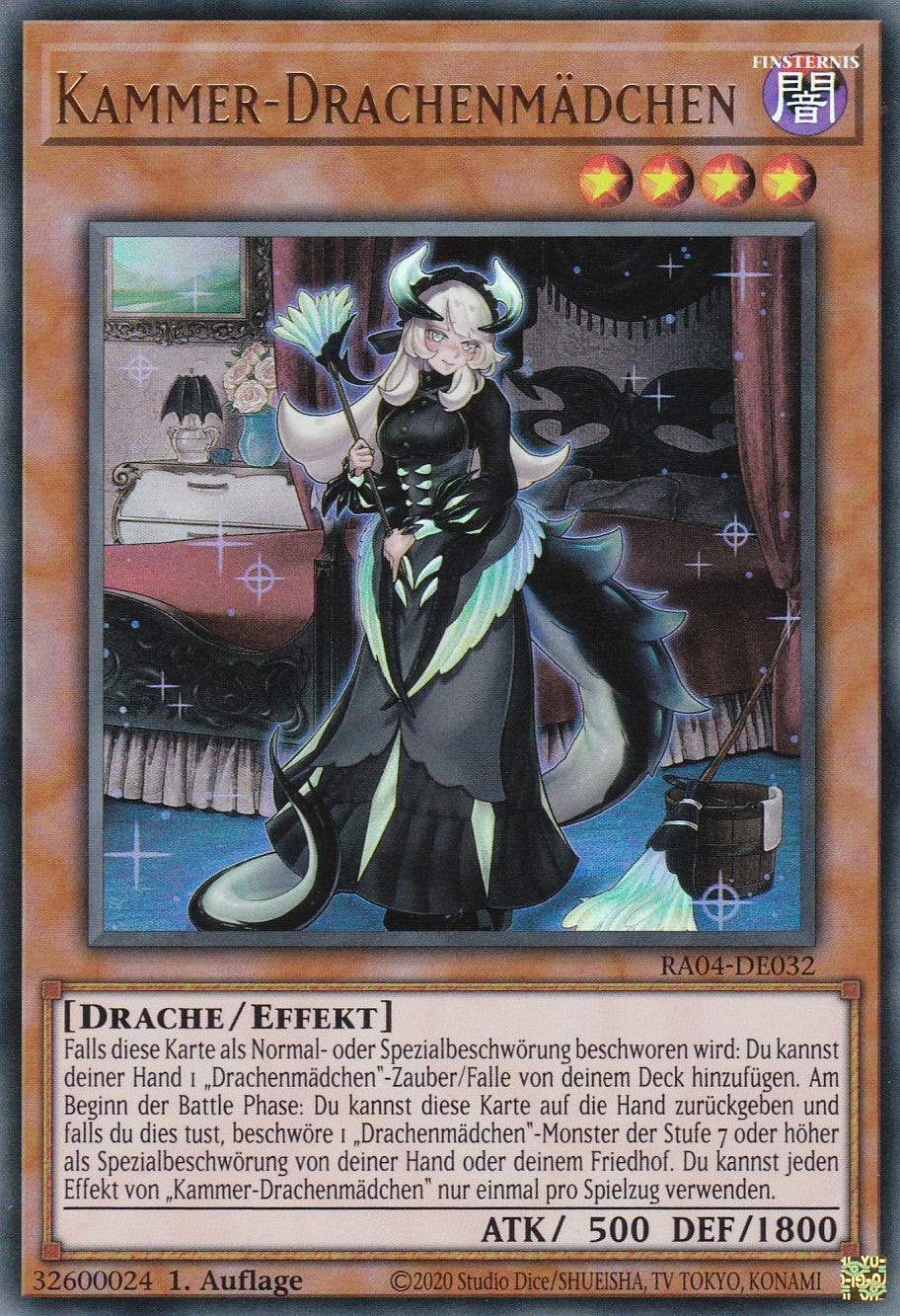 Kammer-Drachenmädchen - RA04-DE032 - Ultra Rare - Deutsch - 1. Auflage - Quarter Century Stampede
