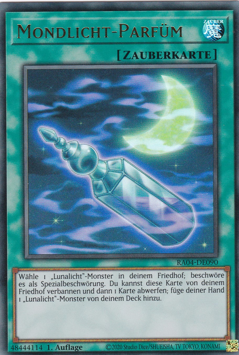 Mondlicht-Parfüm - RA04-DE090 - Ultra Rare - Deutsch - 1. Auflage - Quarter Century Stampede