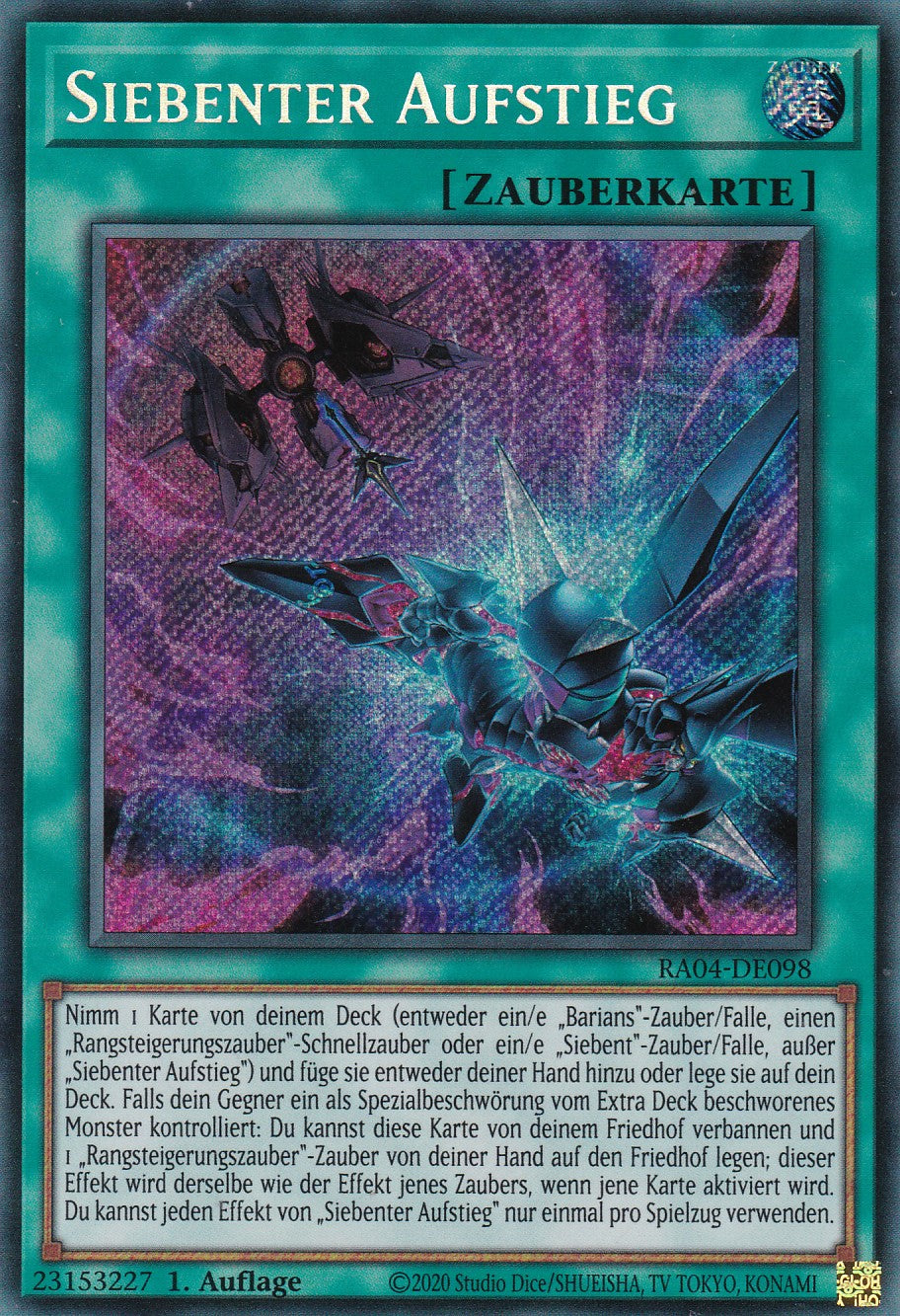 Siebenter Aufstieg - RA04-DE098 - Secret Rare - Deutsch - 1. Auflage - Quarter Century Stampede