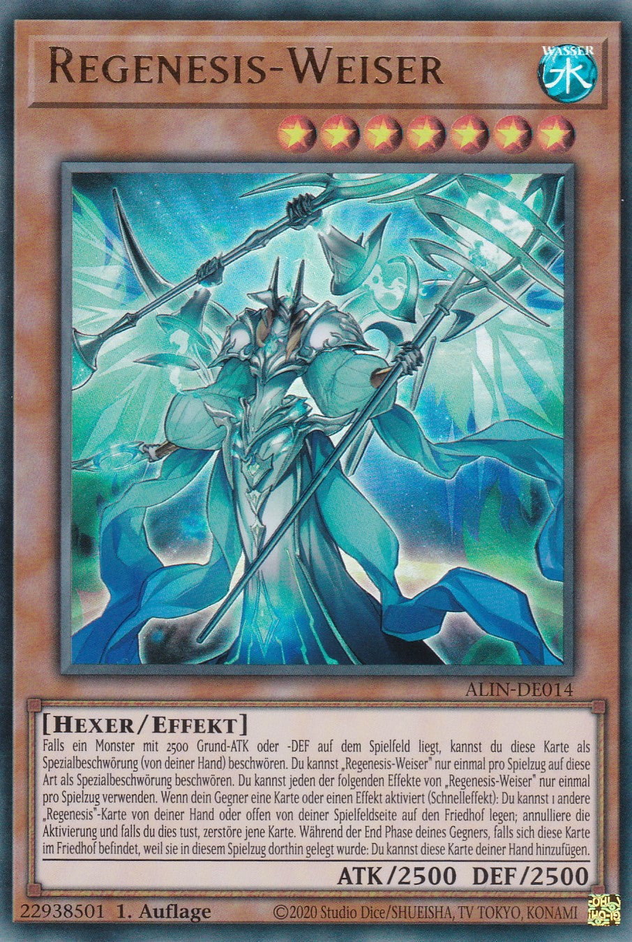 Regenesis-Weiser - ALIN-DE014 - Ultra Rare - Deutsch - 1. Auflage - Alliance Insight