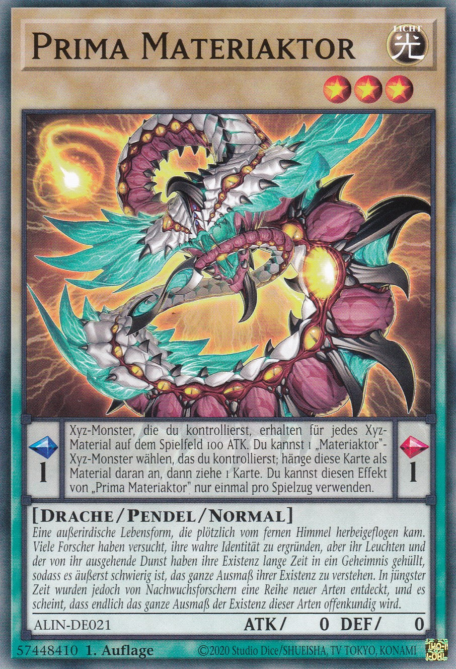 Prima Materiaktor - ALIN-DE021 - Common - Deutsch - 1. Auflage - Alliance Insight