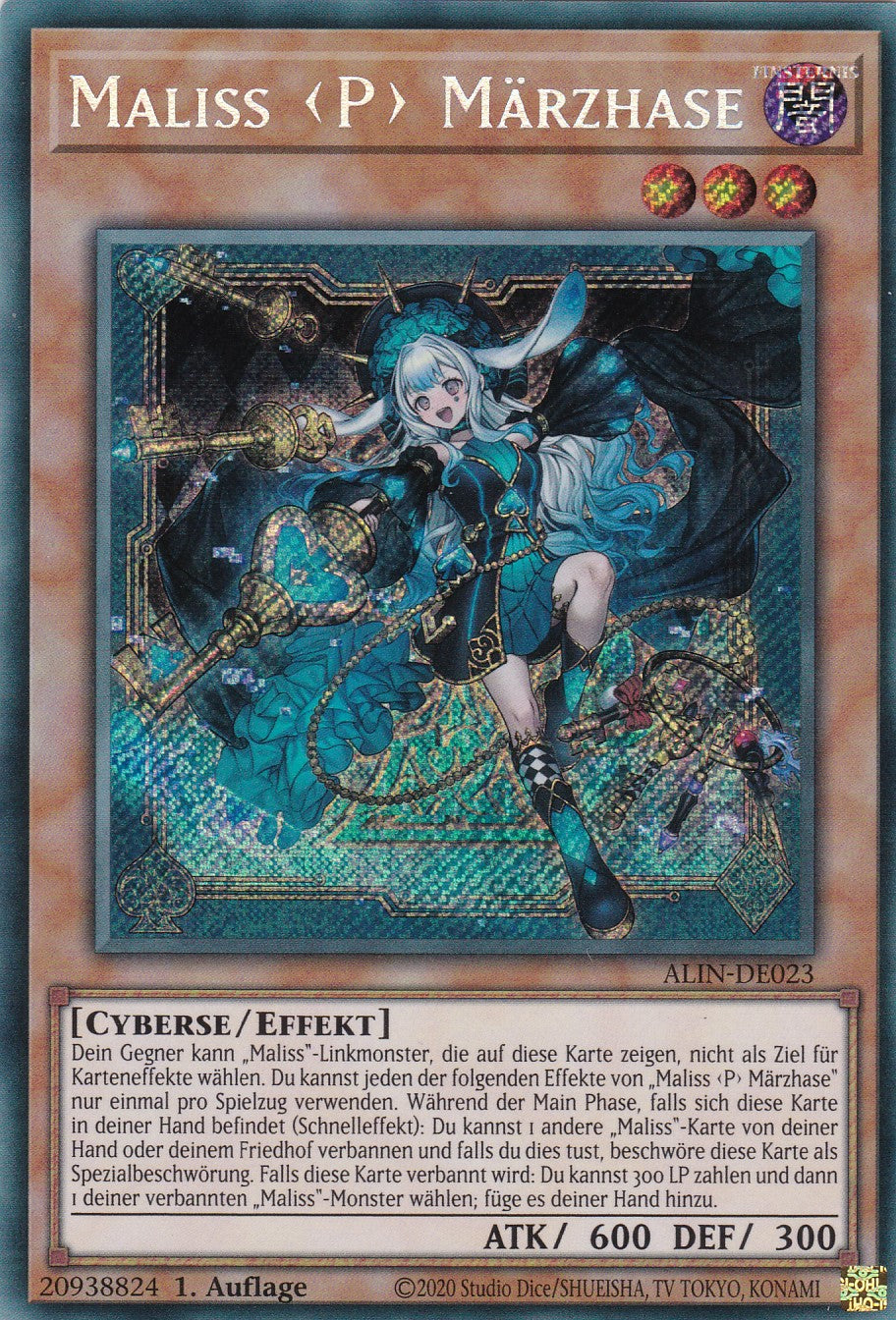 Maliss P Märzhase - ALIN-DE023 - Secret Rare - Deutsch - 1. Auflage - Alliance Insight